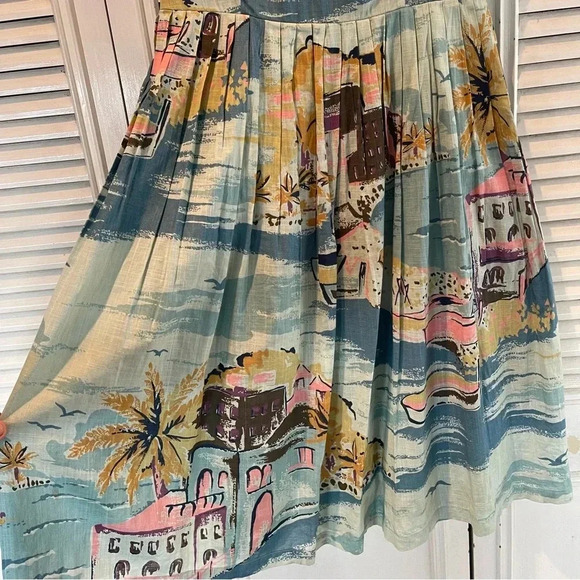 Boden Nancy Blue Riviera Dress Women Size 6R - Picture 6 of 16